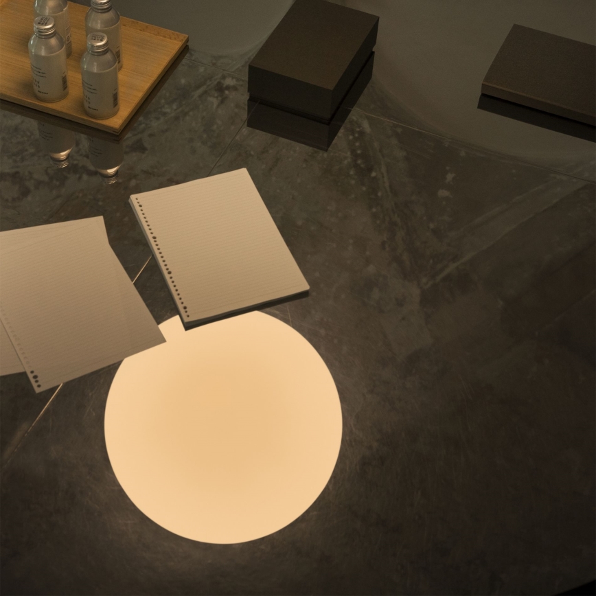 Ideal Lux - Luster na sajli MAPA 1xE27/42W/230V Ø 40 cm bijela