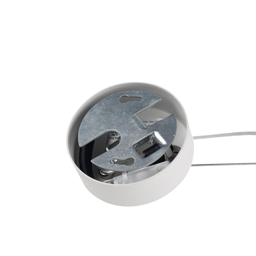 Ideal Lux - Luster na sajli MAPA 1xE27/42W/230V Ø 40 cm bijela