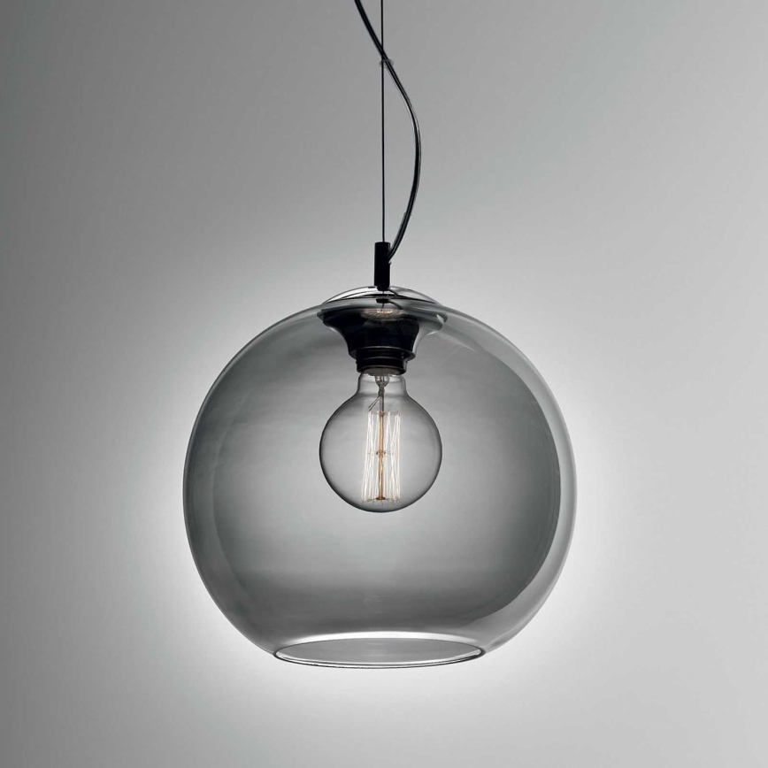 Ideal Lux - Luster na sajli NEMO 1xE27/42W/230V pr. 30 cm dimna
