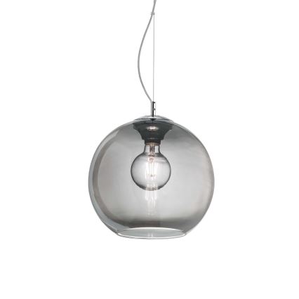 Ideal Lux - Luster na sajli NEMO 1xE27/42W/230V pr. 30 cm dimna