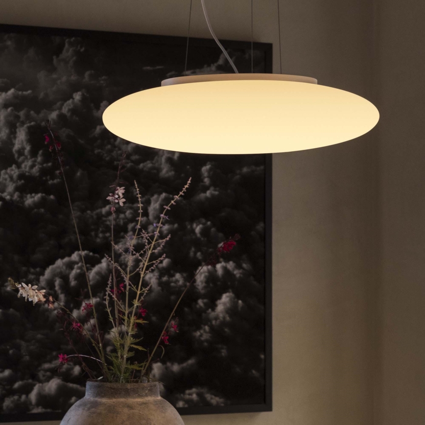 Ideal Lux - Luster na sajli SMARTIES 3xE27/42W/230V 50 cm bijela