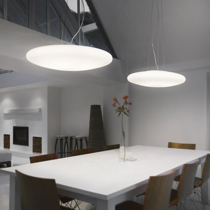 Ideal Lux - Luster na sajli SMARTIES 3xE27/42W/230V 50 cm bijela