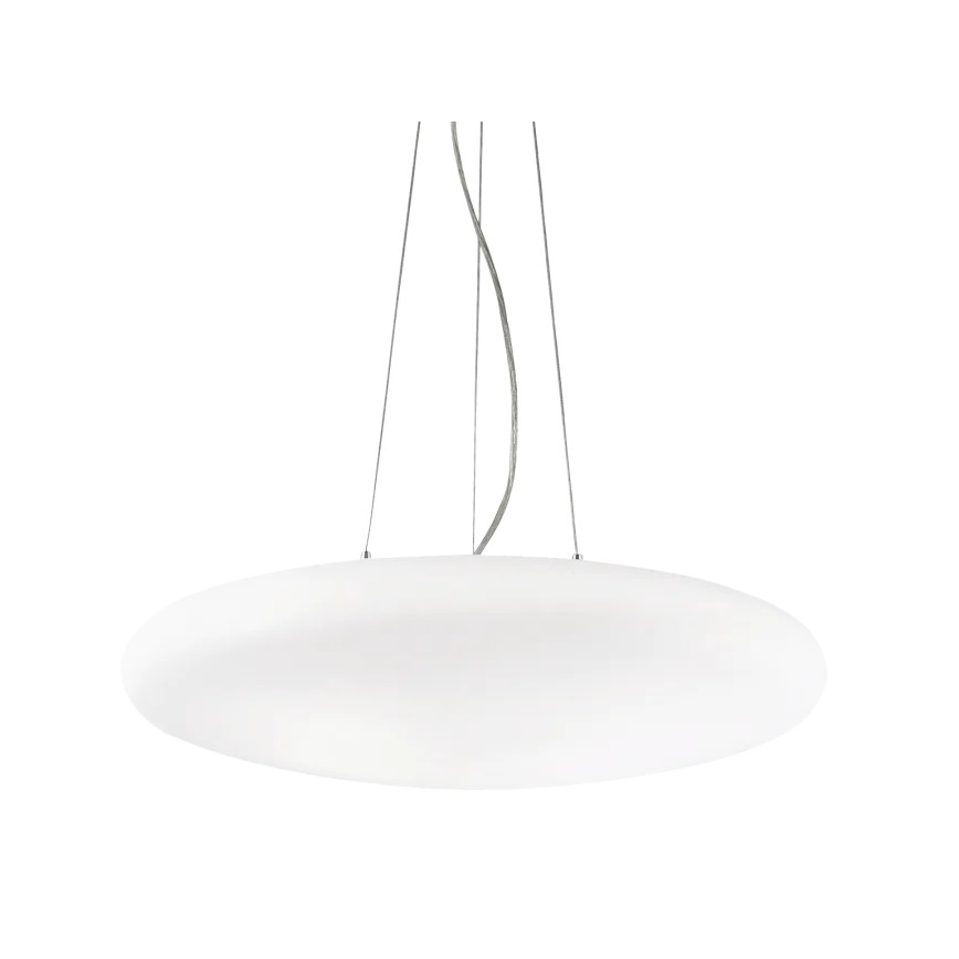 Ideal Lux - Luster na sajli SMARTIES 5xE27/42W/230V Ø 60 cm bijela