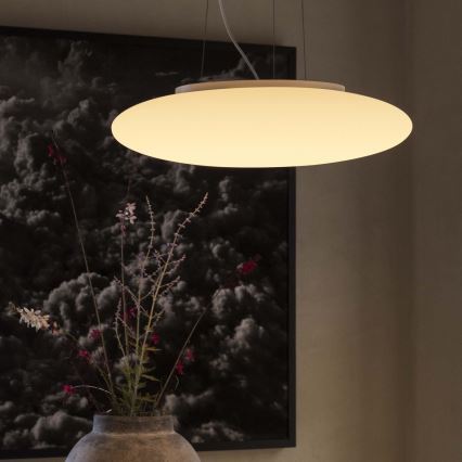 Ideal Lux - Luster na sajli SMARTIES 5xE27/42W/230V Ø 60 cm bijela