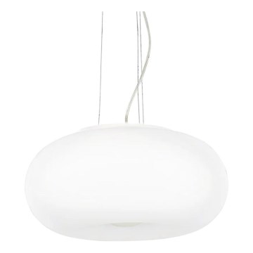 Ideal Lux - Luster na sajli ULISSE 3xE27/60W/230V pr. 52 cm bijela