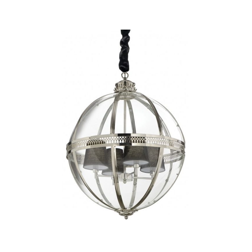 Ideal Lux - Luster na sajli WORLD 4xE14/40W/230V