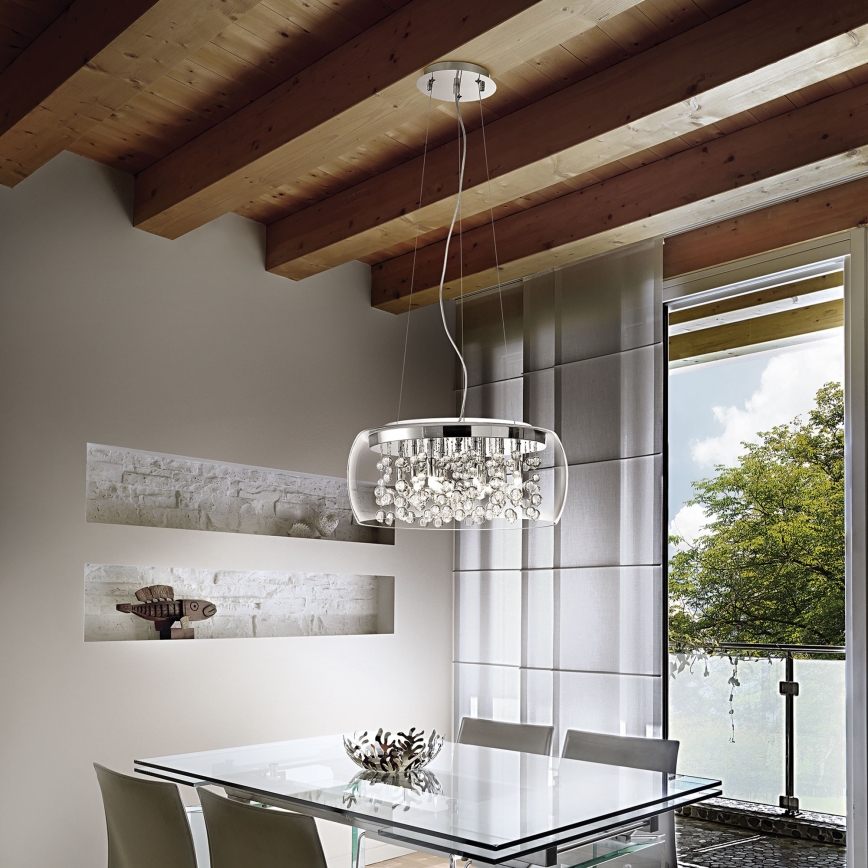 Ideal Lux - Luster na užetu AUDI 8xG9/40W/230V promjer 50 cm