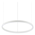 Ideal Lux - ORACLE SLIM LED luster na sajli, 29W/230V, 2700K, CRI 90, promjer 50 cm, bijela