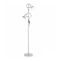 Ideal Lux - Podna lampa 2xE27/60W/230V srebrna