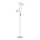 Ideal Lux - Podna lampa POLLY 2xE27/60W/230V srebrna