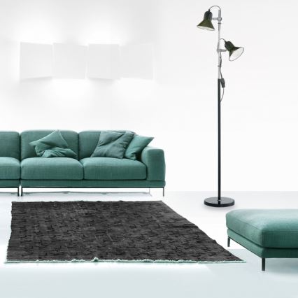 Ideal Lux - Podna svjetiljka 2xE27/60W/230V crna