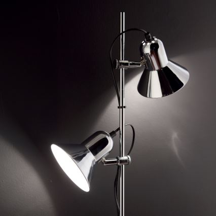 Ideal Lux - Podna svjetiljka 2xE27/60W/230V sjajni krom