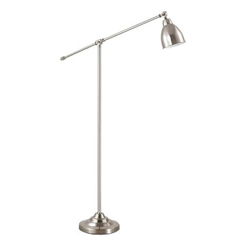 Ideal Lux - Podna svjetiljka NEWTON 1xE27/42W/230V polirani krom