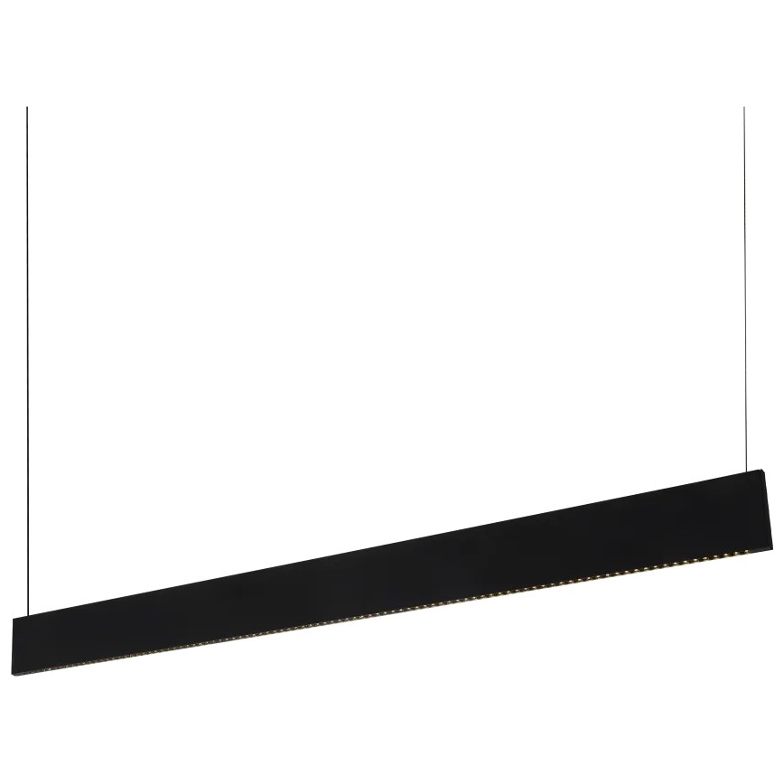 Ideal Lux - STEEL, LED luster na sajli, 24W, 230V, 3000K, CRI 90, 120 cm, crna