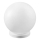 Ideal Lux - Stolna lampa CARTA 1xE27/25W/230V pr. 30 cm bijela