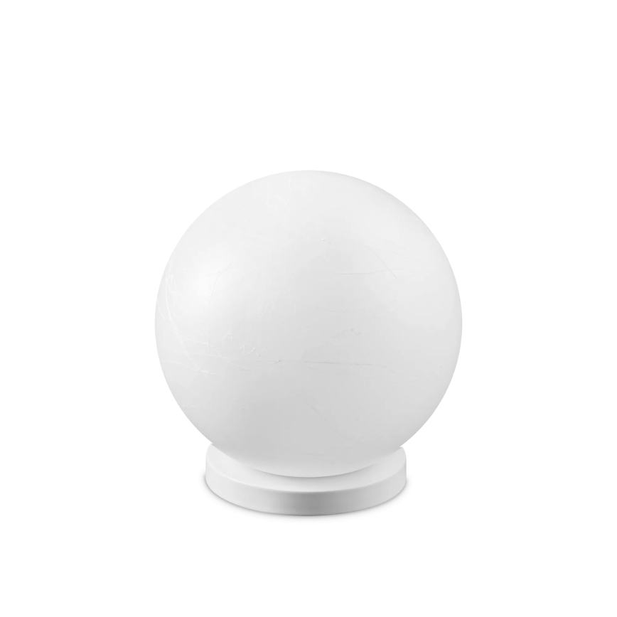 Ideal Lux - Stolna lampa CARTA 1xE27/25W/230V pr. 40 cm bijela