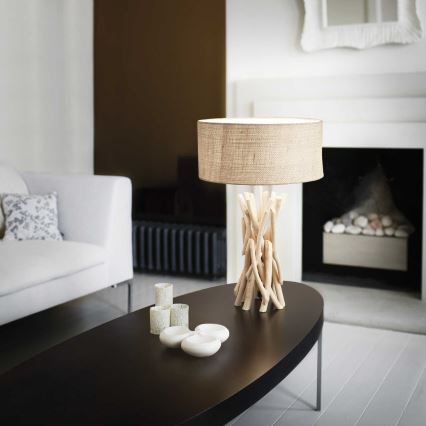 Ideal Lux - Stolna lampa DRIFTWOOD 1xE27/60W/230V guava
