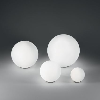Ideal Lux - Stolna lampa MAPA 1xE27/42W/230V Ø 20 cm bijela