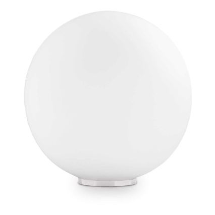 Ideal Lux - Stolna lampa MAPA 1xE27/42W/230V Ø 40 cm bijela