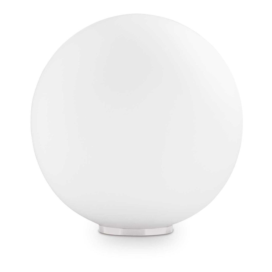 Ideal Lux - Stolna lampa MAPA 1xE27/42W/230V Ø 40 cm bijela
