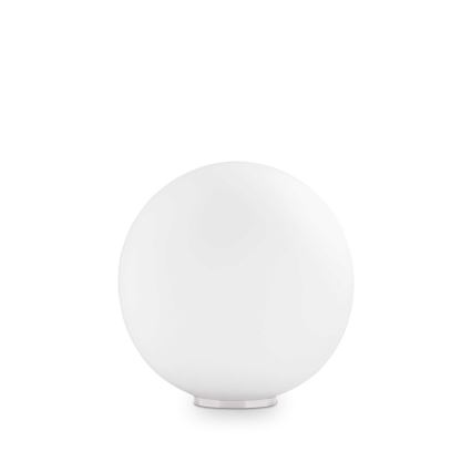 Ideal Lux - Stolna svjetiljka MAPA 1xE27/42W/230V Ø 30 cm bijela