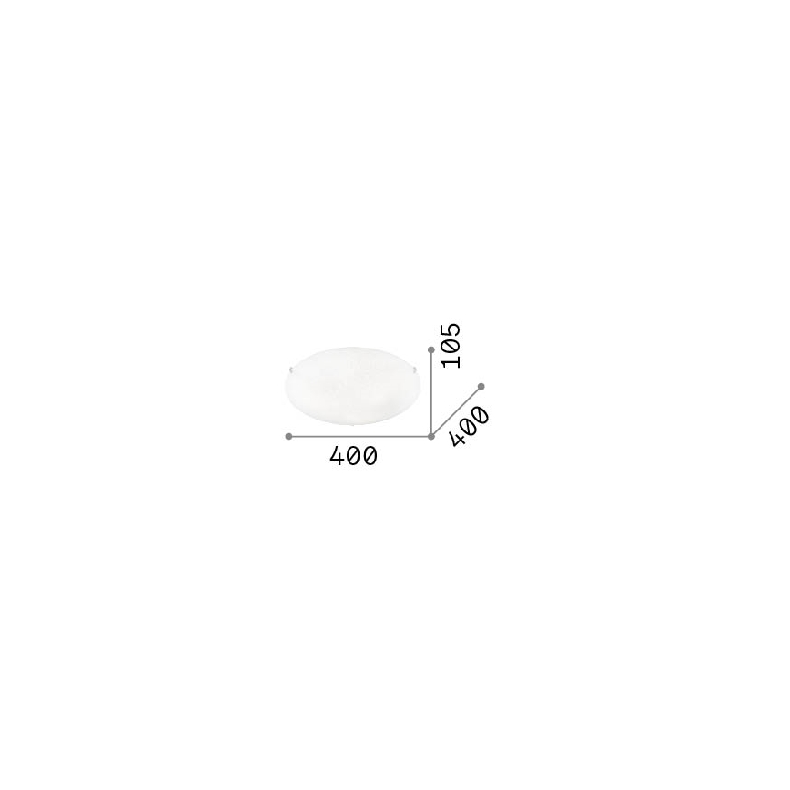 Ideal Lux - Stropna svjetiljka 3xE27/60W/230V
