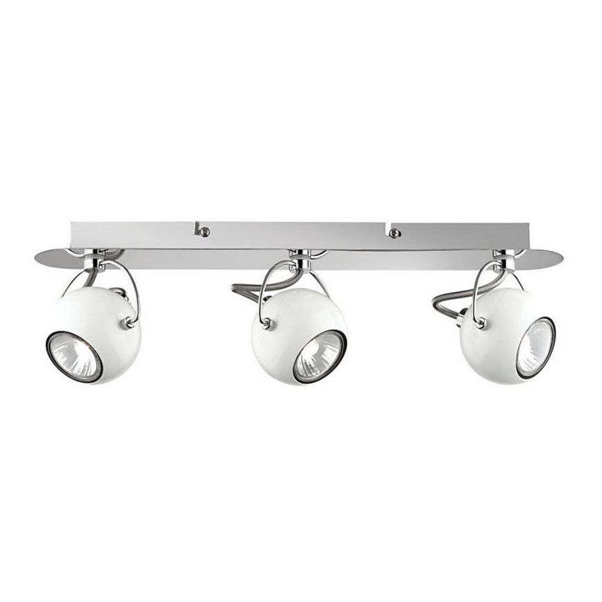 Ideal Lux - Stropna svjetiljka 3xGU10/28W/230V bijela