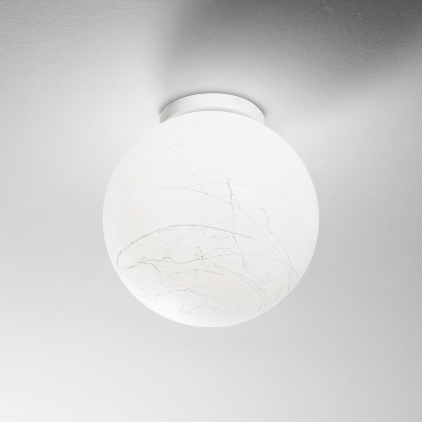 Ideal Lux - Stropna svjetiljka CARTA 1xE27/25W/230V pr. 30 cm bijela