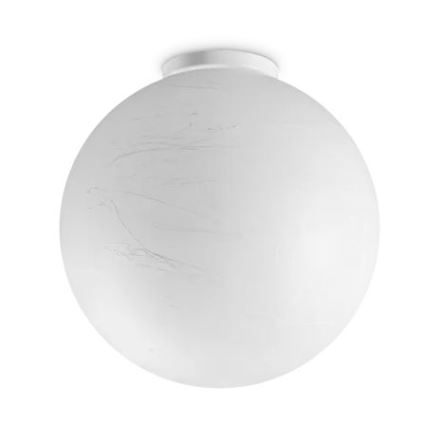 Ideal Lux - Stropna svjetiljka CARTA 1xE27/25W/230V pr. 30 cm bijela