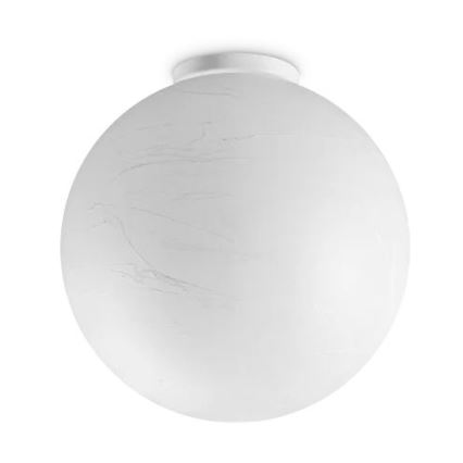 Ideal Lux - Stropna svjetiljka CARTA 1xE27/25W/230V pr. 40 cm bijela