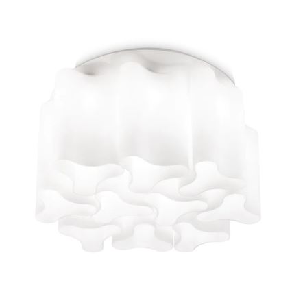Ideal Lux - Stropna svjetiljka COMPO 10xE27/52W/230V promjer 73,5 cm bijela