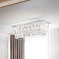 Ideal Lux - Stropna svjetiljka MARTINEZ 8xE14/40W/230V sjajni krom