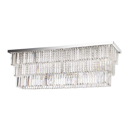 Ideal Lux - Stropna svjetiljka MARTINEZ 8xE14/40W/230V sjajni krom