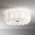 Ideal Lux - Stropna svjetiljka OVALINO 8xE27/60W/230V, promjer 53,5 cm, bijela