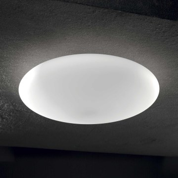 Ideal Lux - Stropna svjetiljka SMARTIES 1xE27/42W/230V Ø 33 cm bijela