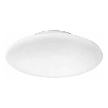 Ideal Lux - Stropna svjetiljka SMARTIES 1xE27/42W/230V Ø 33 cm bijela