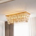 Ideal Lux - Stropno svjetlo MARTINEZ 8xE14/40W/230V zlatno