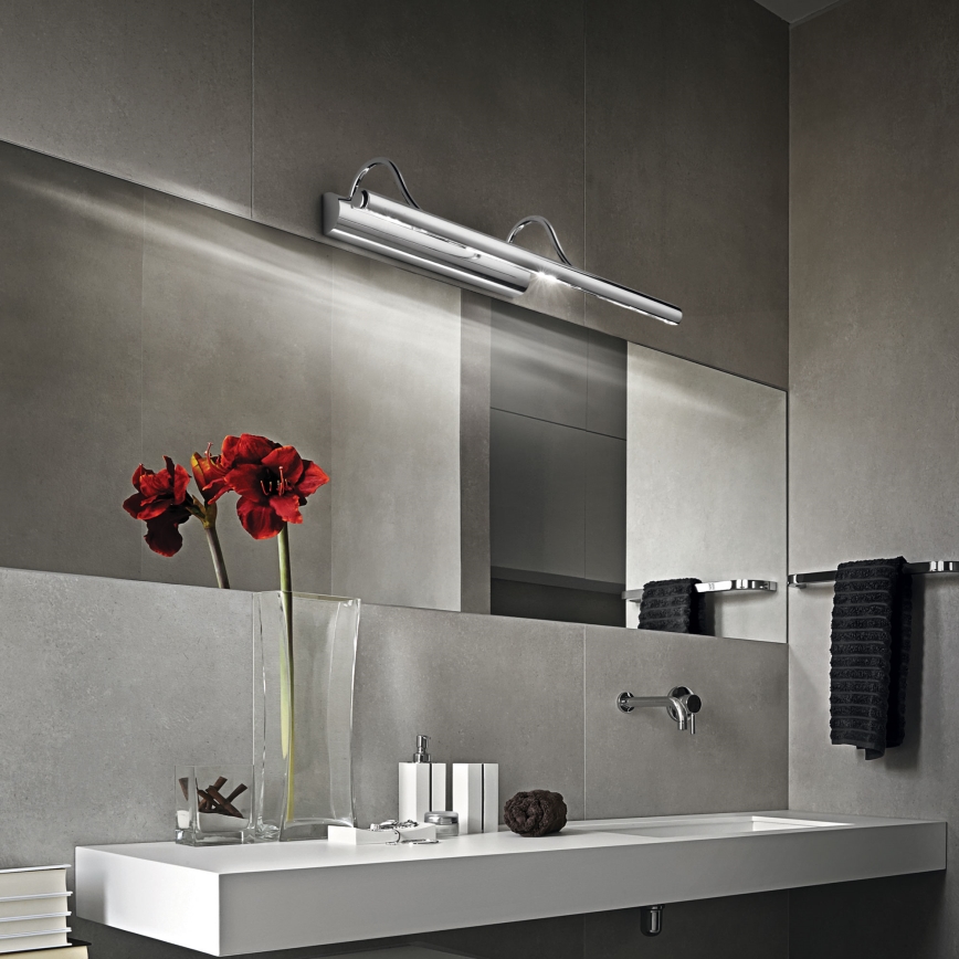 Ideal Lux - Svjetiljka za slike MIRROR 4xG9/28W/230V sjajni krom