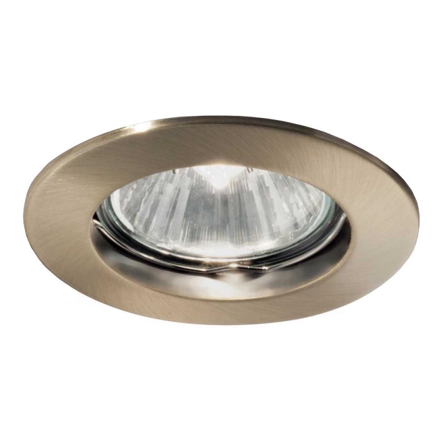 Ideal Lux - Ugradbena svjetiljka JAZZ 1xGU10/50W/230V bronca