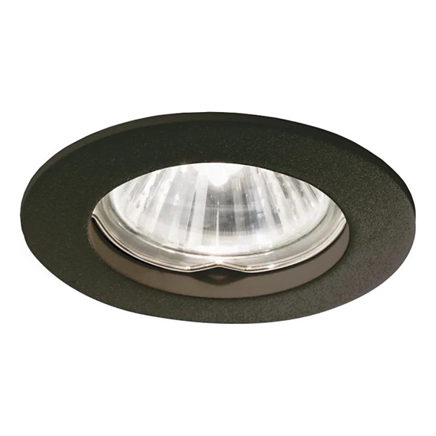 Ideal Lux - Ugradbena svjetiljka JAZZ 1xGU10/50W/230V crna
