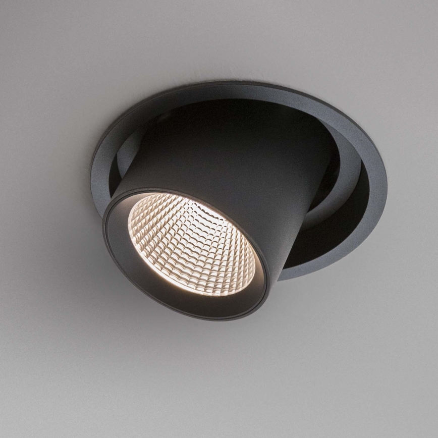 Ideal Lux - LED ugradna reflektorska svjetiljka NOVA LED/20W/230V 4000K CRI 90 Ø 15,4 cm crna