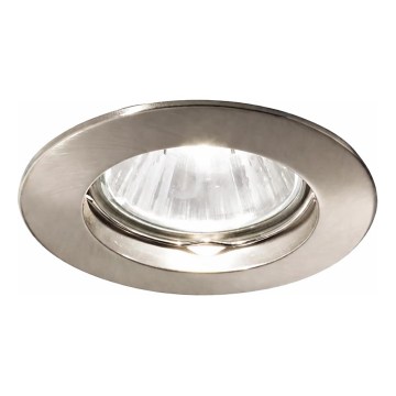 Ideal Lux - Ugradna stropna svjetiljka 1xGU10/50W/230V Ø 7,7 cm matni krom