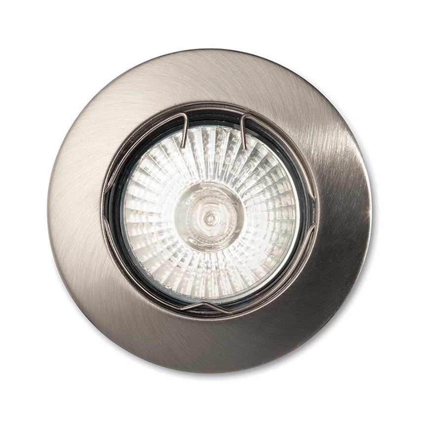 Ideal Lux - Ugradna stropna svjetiljka 1xGU10/50W/230V Ø 7,7 cm matni krom