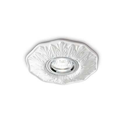 Ideal Lux - Ugradna stropna svjetiljka POLKA 1xGU10/50W/230V bijela
