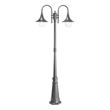 Ideal Lux - Vanjska lampa CIMA 2xE27/52W/230V 216 cm IP43 antracit