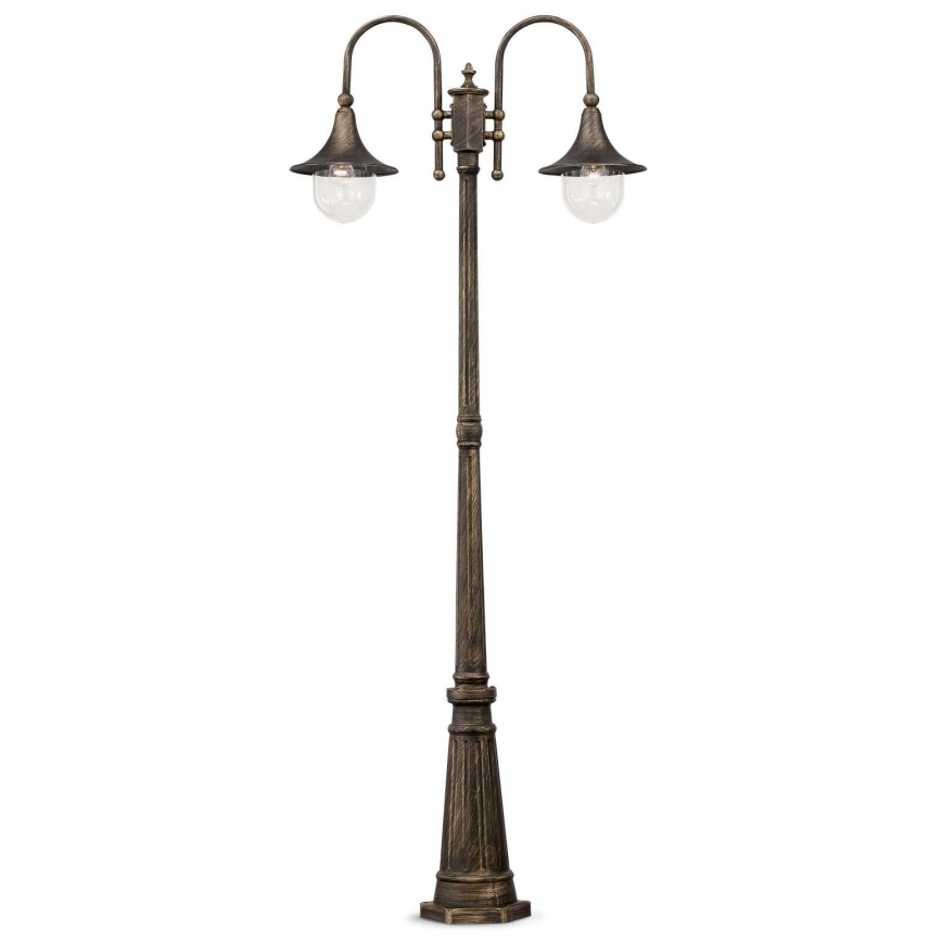 Ideal Lux - Vanjska lampa CIMA 2xE27/52W/230V 216 cm IP43 patina