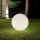 Ideal Lux - Vanjska lampa DORIS 1xE27/60W/230V Ø 58 cm IP44 siva