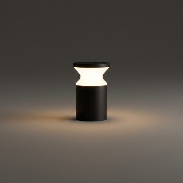Ideal Lux - Vanjska lampa TORRE 1xE27/15W/230V 22 cm IP65 crna