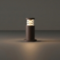 Ideal Lux - Vanjska lampa TRONCO 1xE27/42W/230V 25 cm IP65 smeđa