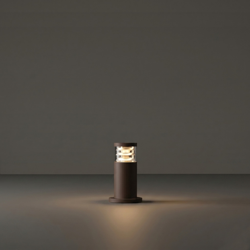 Ideal Lux - Vanjska lampa TRONCO 1xE27/42W/230V 25 cm IP65 smeđa